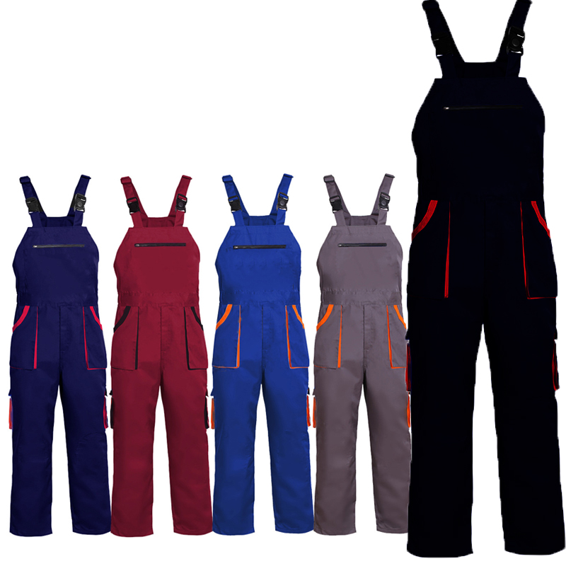 Leather Work Overalls - Slabbetje Overall Heren Dames Werkkleding Plus