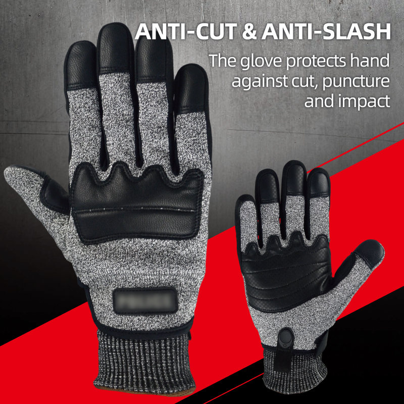 Leatherworking Leveling - XYEHS F-niveau anti-cut tactische handschoenen -