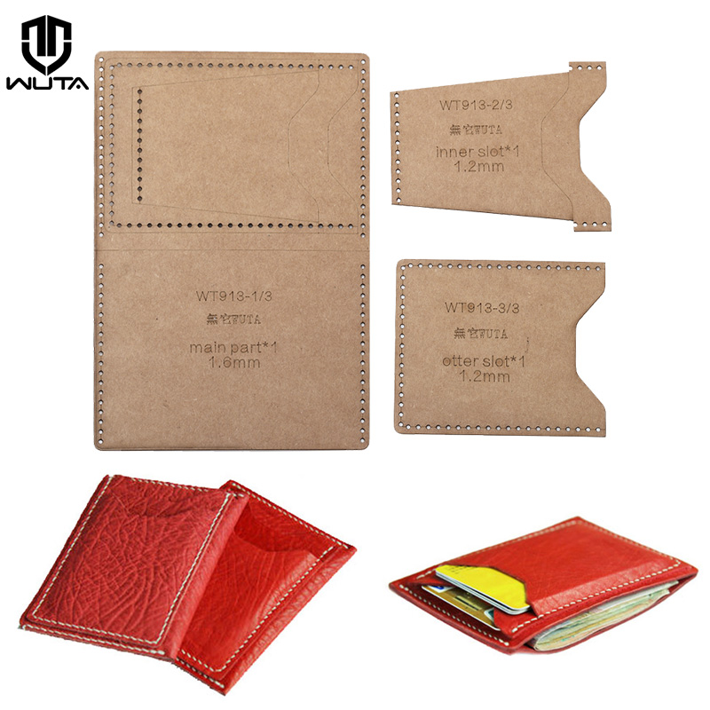 Leatherwork Kit - Wuta 913 Mini Card Case Kraftpapier