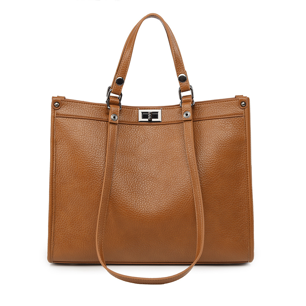 Leather Work Handbags - Dames Handtas met Grote Capaciteit, PU