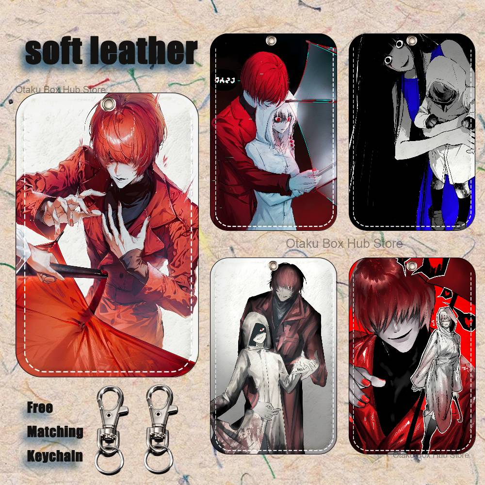 Leather Work - H-Homicipher S houder sleutelhanger voor bank
