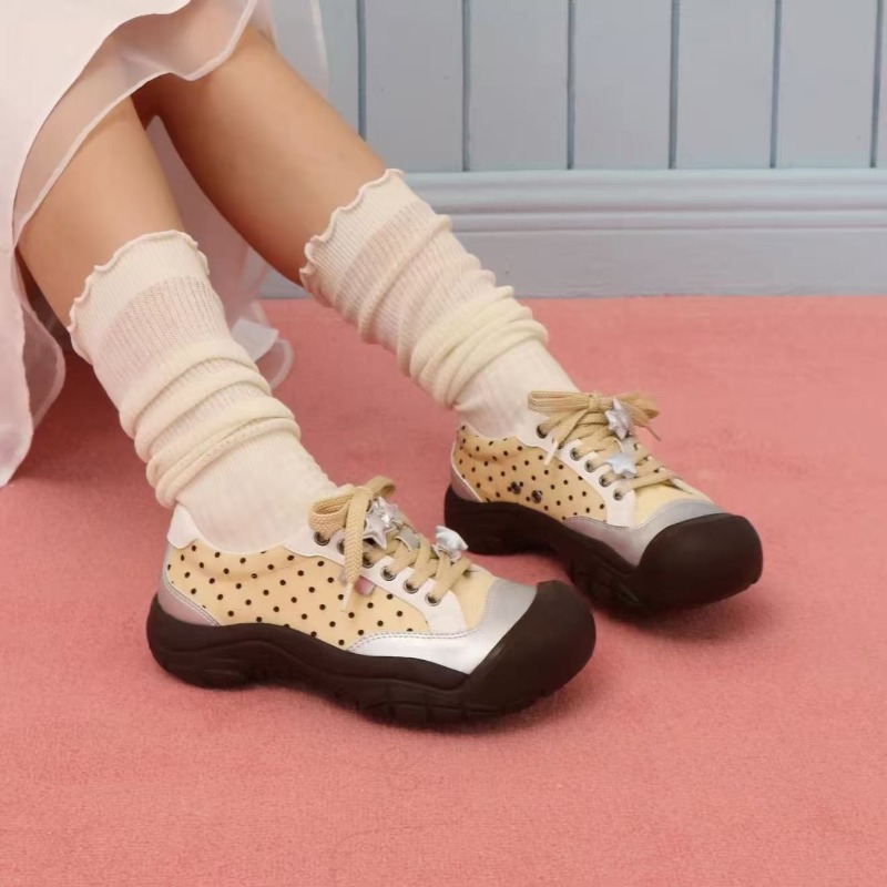 Leather Work For Kids - Damessneakers 2026 Nieuwe lederen dames moralische