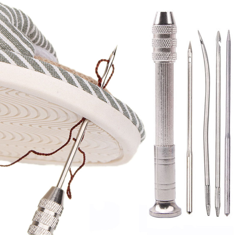 Leatherwork Kit - Leer naaien priem set vervangbare multifunctionele