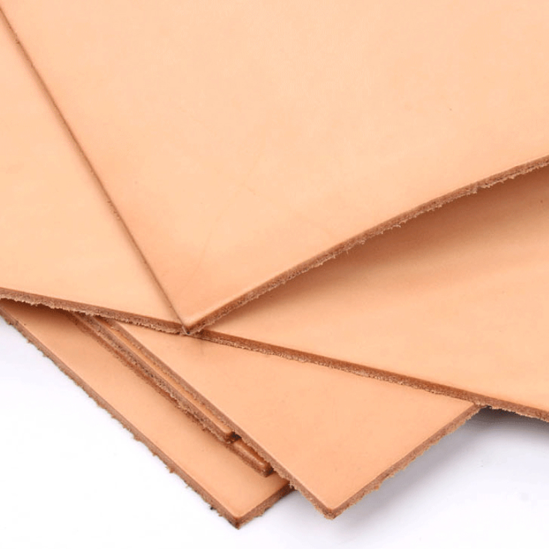 Veg Tan Leather Hide - 3 mm dikke lederen stof Vintage
