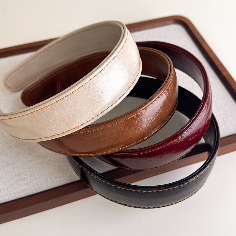 Lederen hoofdbanden Eenvoudige - Leatherwork Pony recensie en prijs