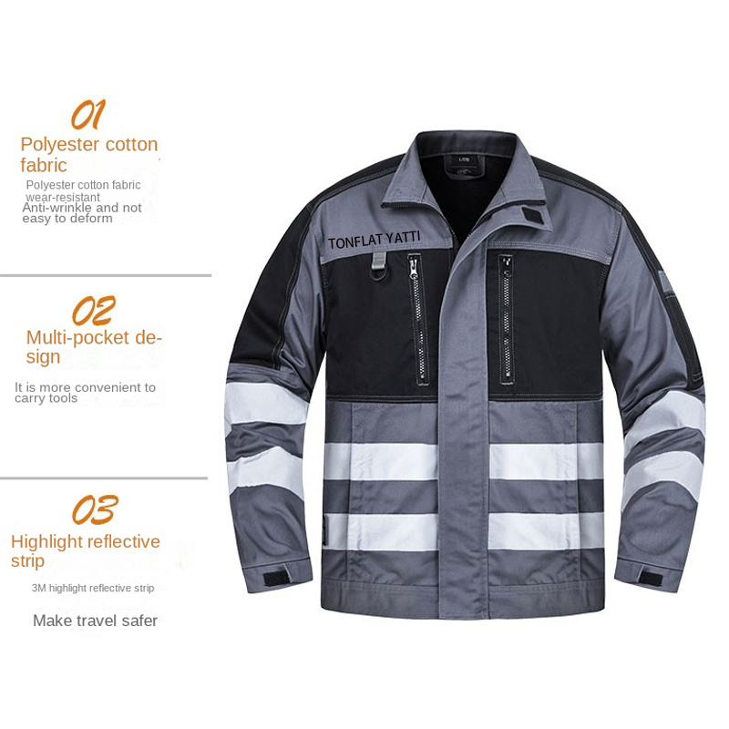 Multi Pocket Reflecterende Vei - Leather Work Overalls recensie en prijs