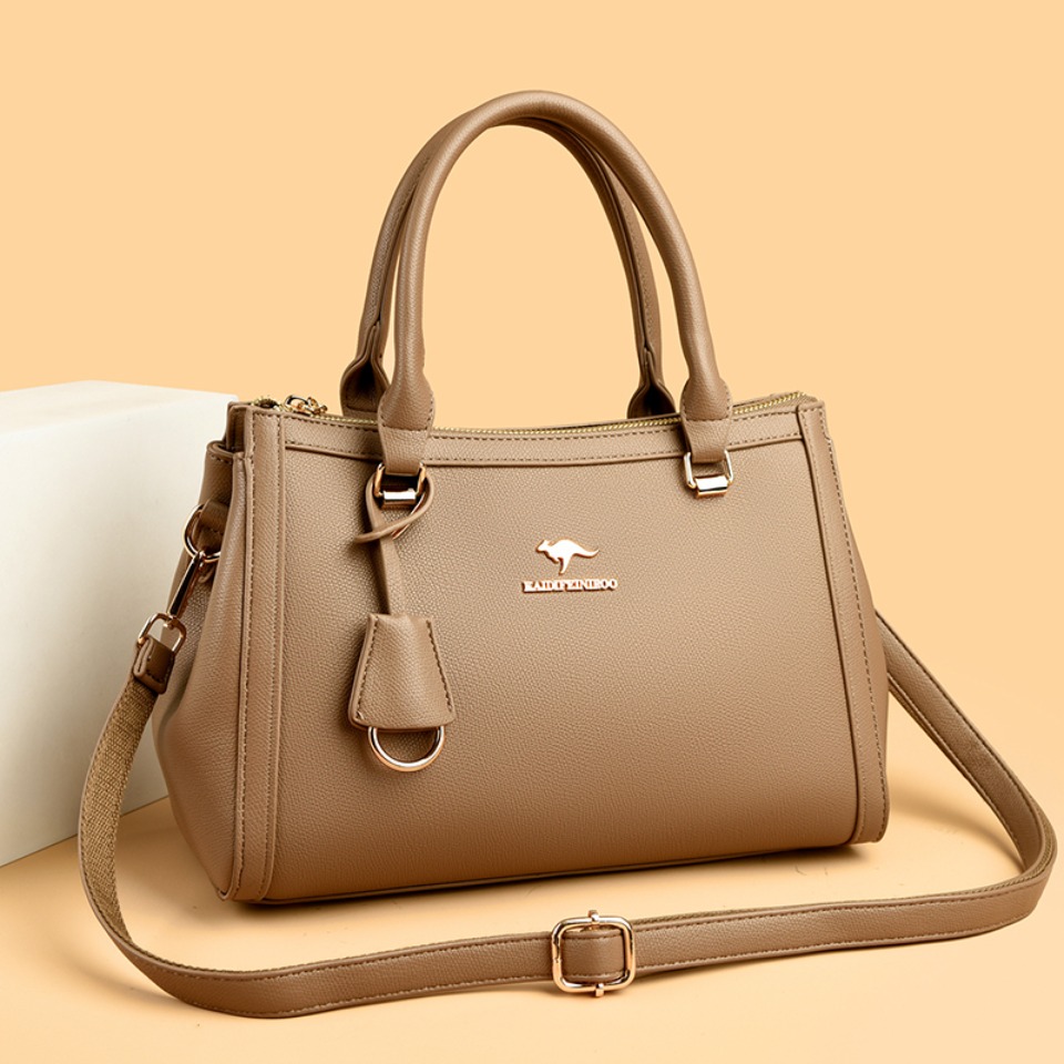Kangoeroe merk zachte PU leder - Leather Work Handbags recensie en prijs