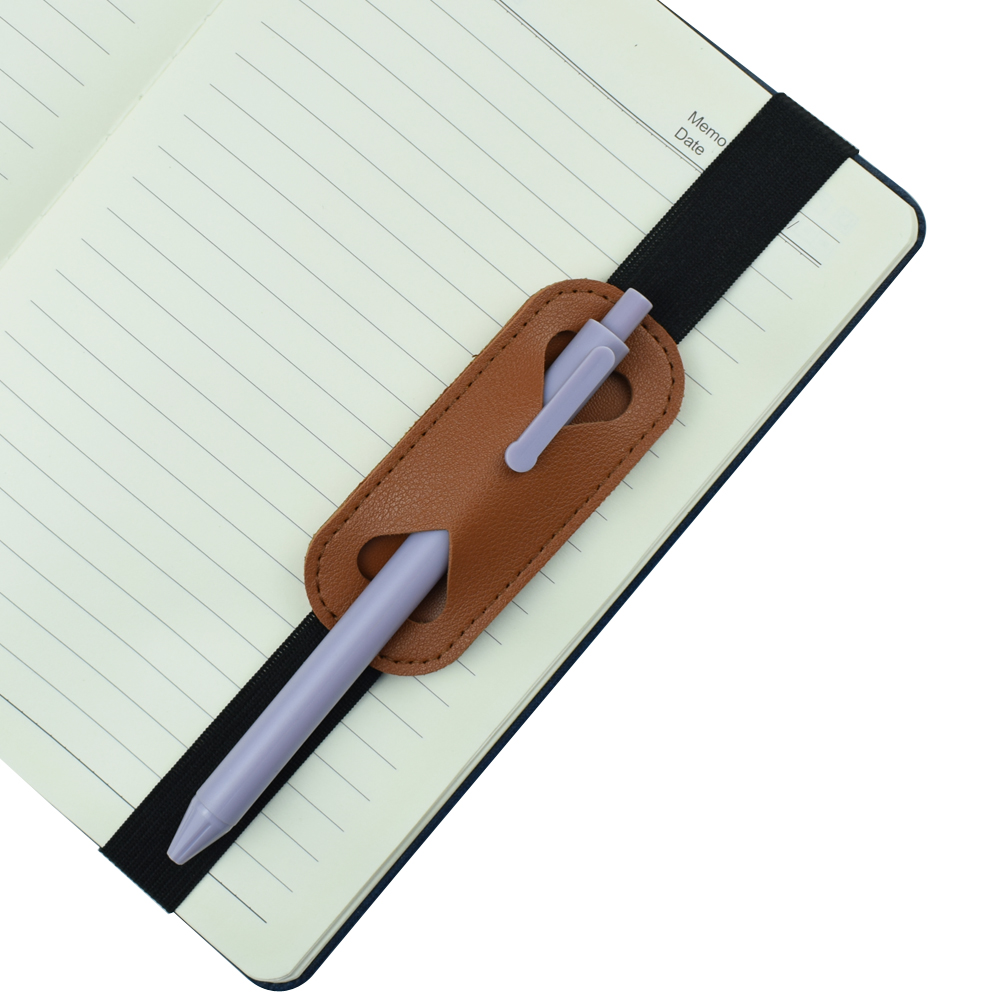 Elastische PU lederen pennenho - Leather Work Diary recensie en prijs