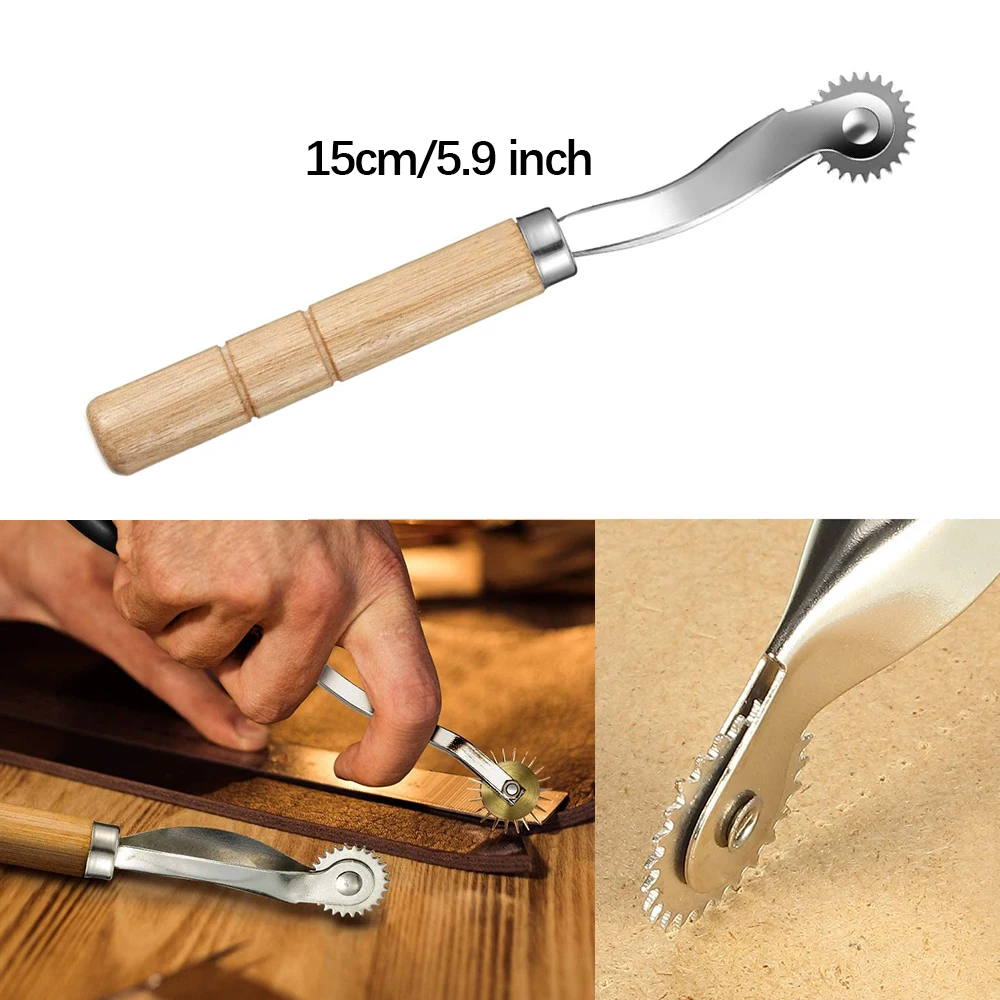 14 STKS Leather Craft Naaiset  - Leatherwork Kit recensie en prijs