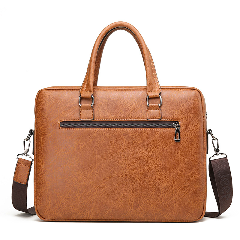 Luxe Merk Man Business Aktetas - Leather Work Handbags recensie en prijs