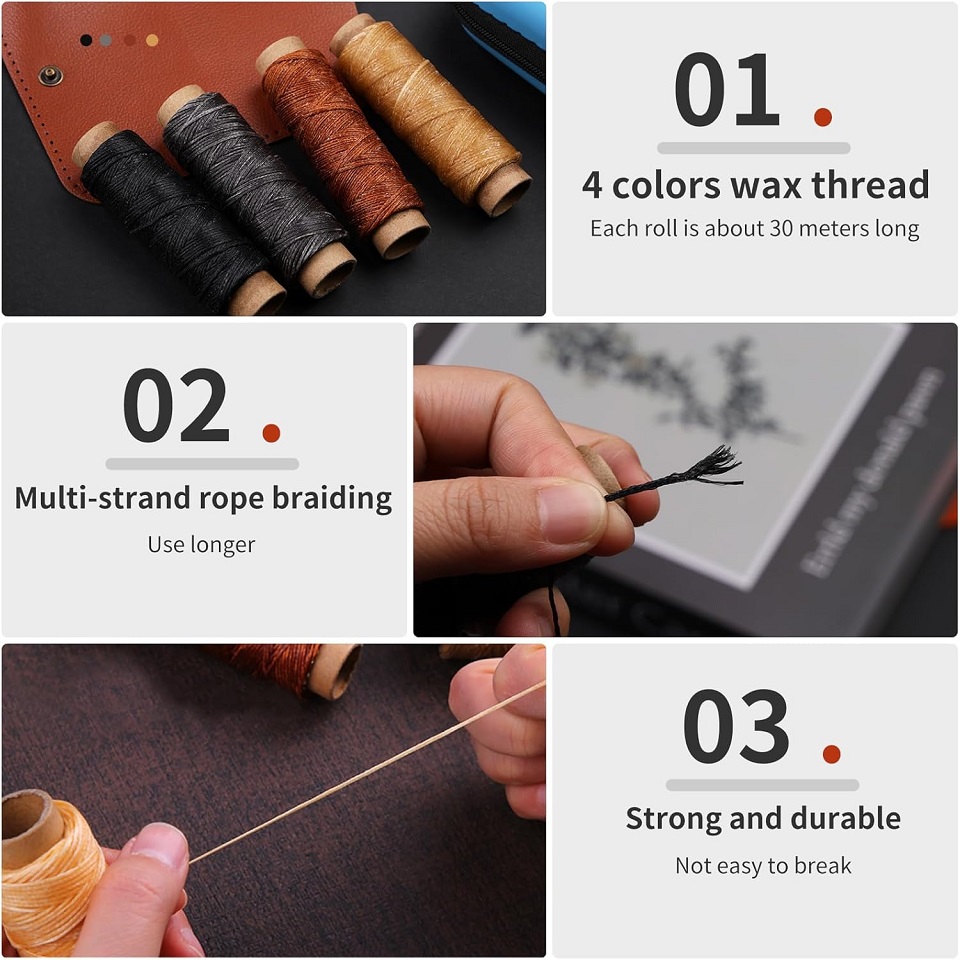 BUDDUR lederen naaigereedschap - Leatherwork Kit recensie en prijs