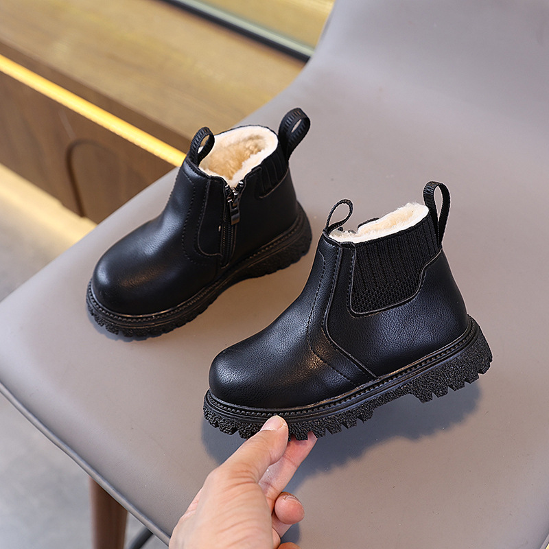 Kinderen met fleece gevoerde w - Leather Work For Kids recensie en prijs