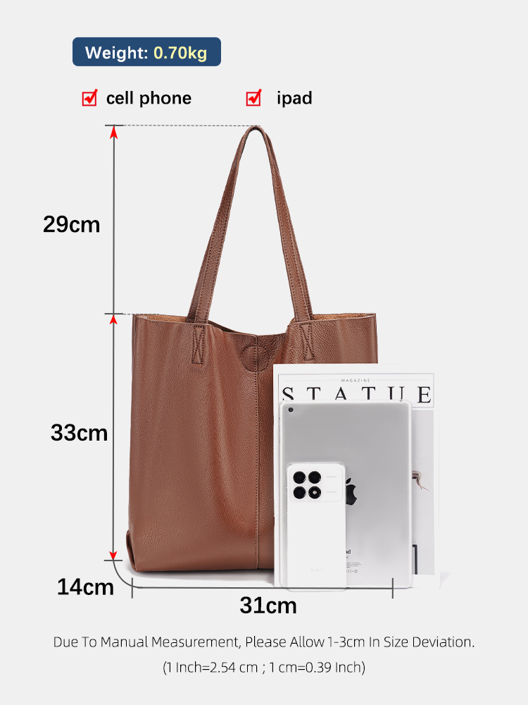 Zency Dames Handtas Met Grote  - Leather Work Handbags recensie en prijs
