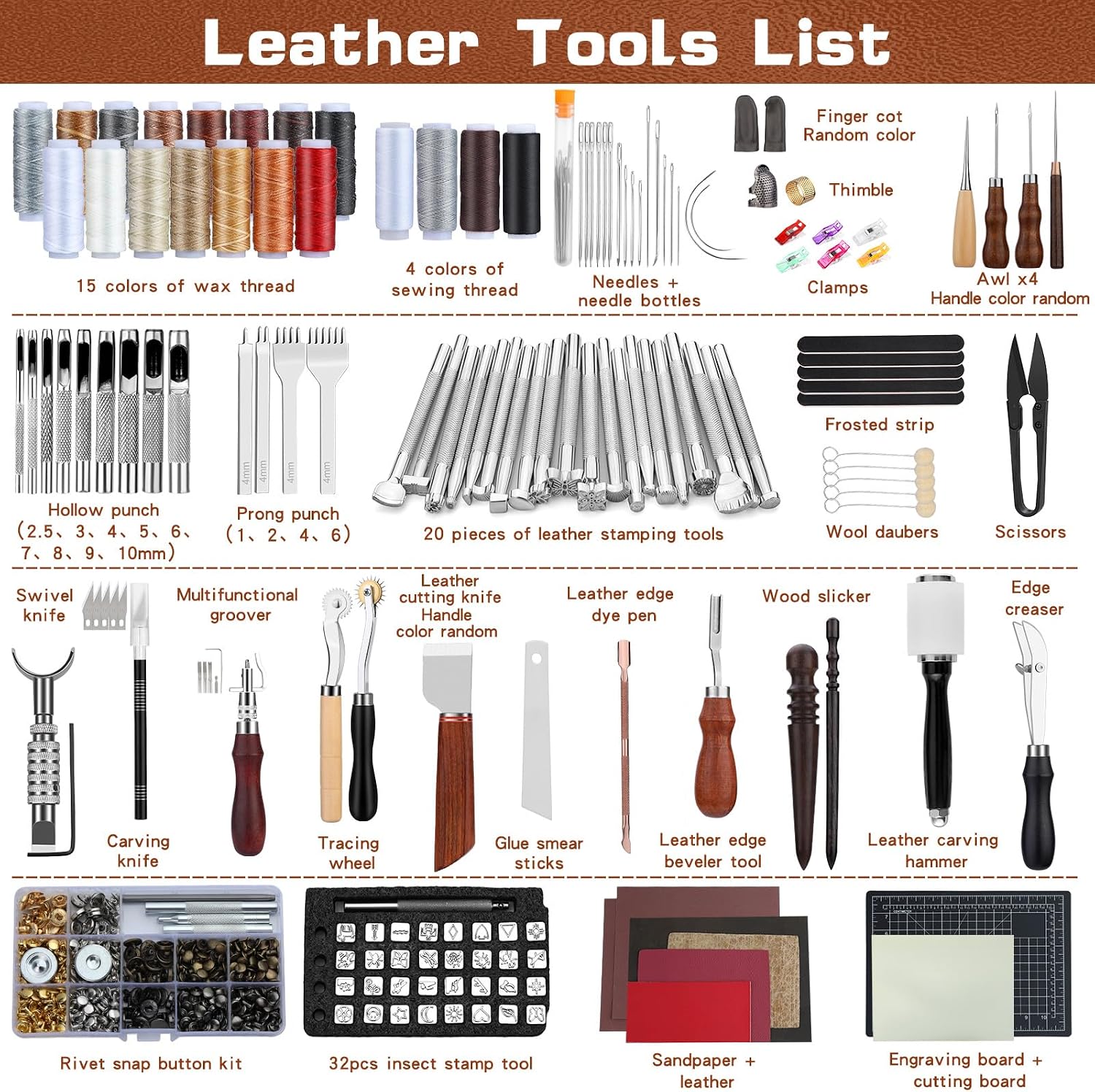 Lederbewerkingsset Lederen han - Leather Work Handbags recensie en prijs