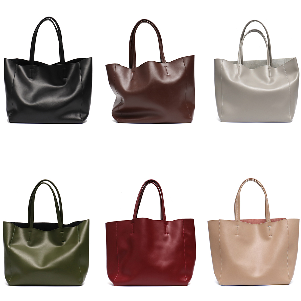 Minimalistische grote draagtas - Leather Work Handbags recensie en prijs
