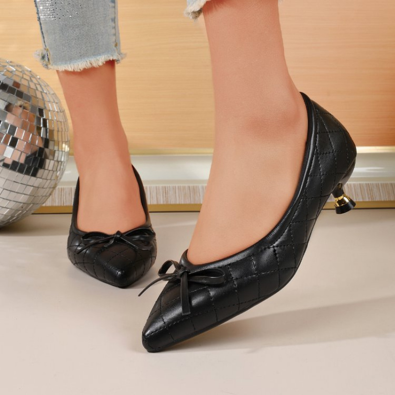 Vintage dames pumps met spitse - Leather Work recensie en prijs