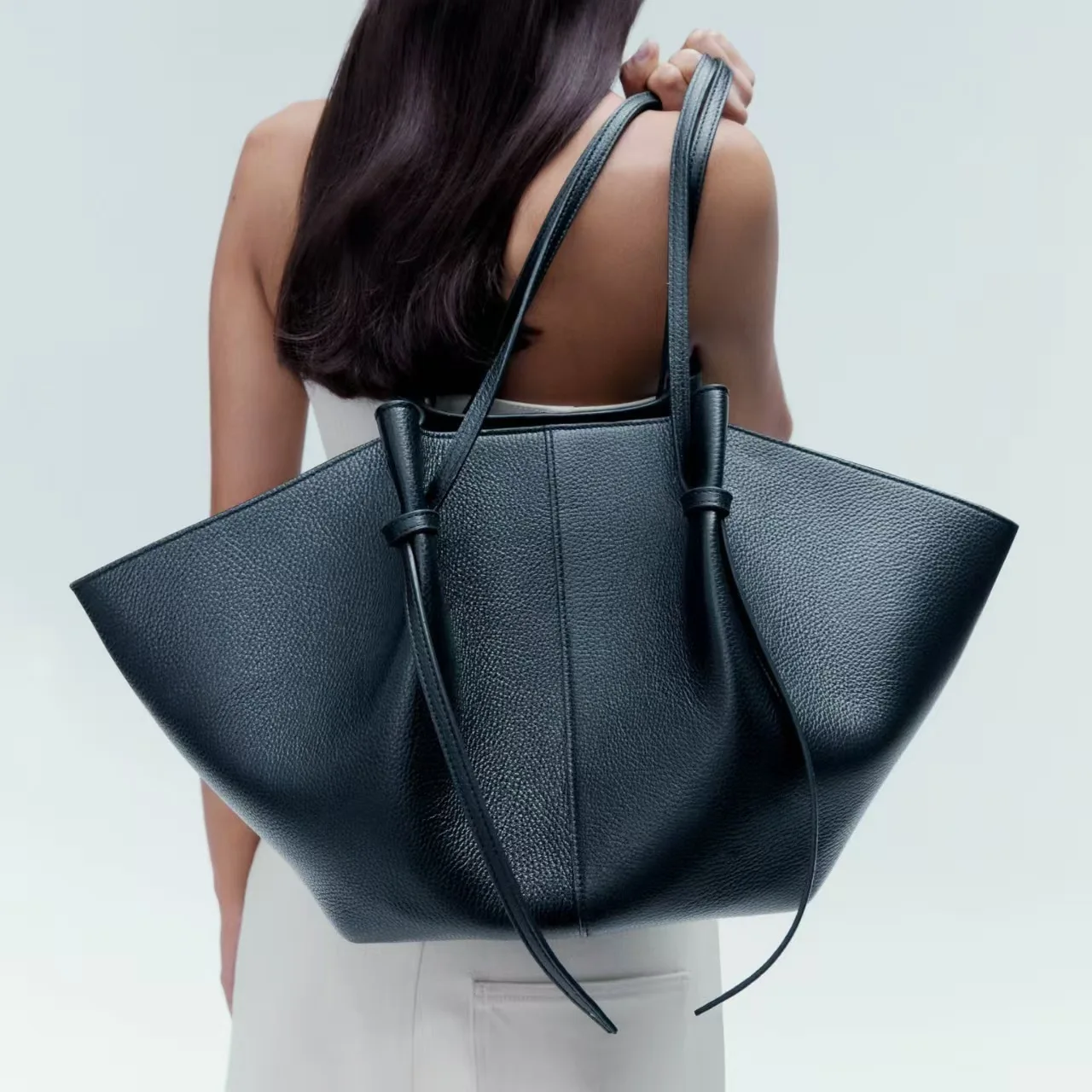 Dames leren schoudertas Dumpli - Leather Work Handbags recensie en prijs