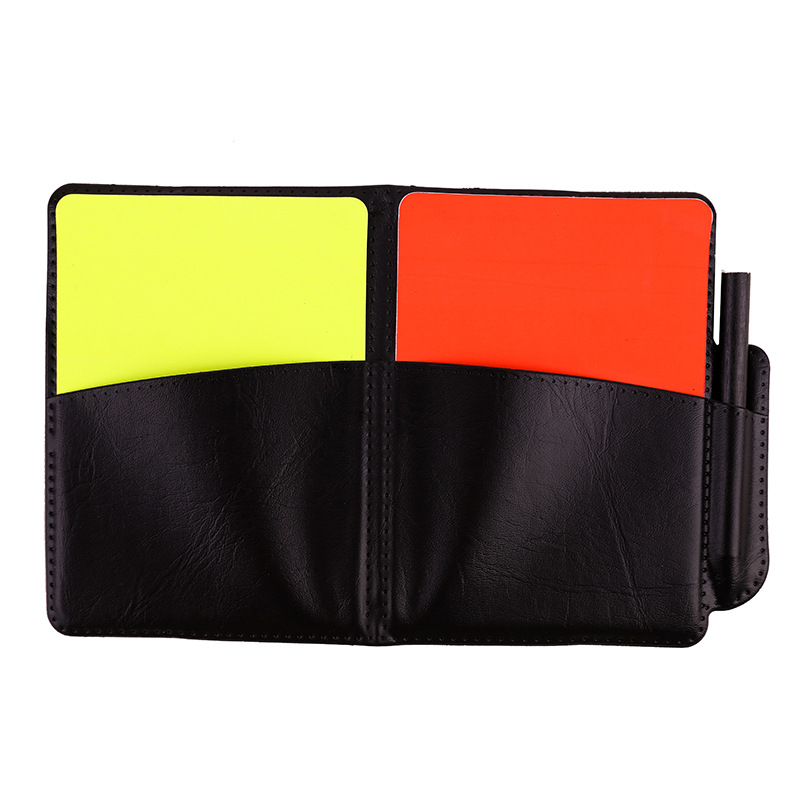 Scheidsrechter rode en gele ka - Leatherwork Kit recensie en prijs