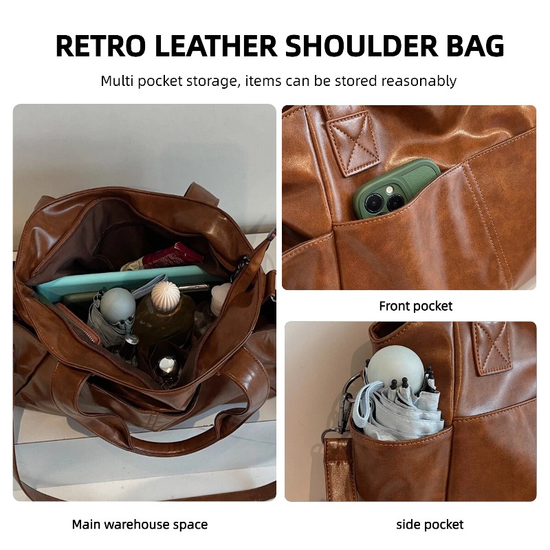 Dames Retro Handtas van Zacht  - Leather Work Handbags recensie en prijs