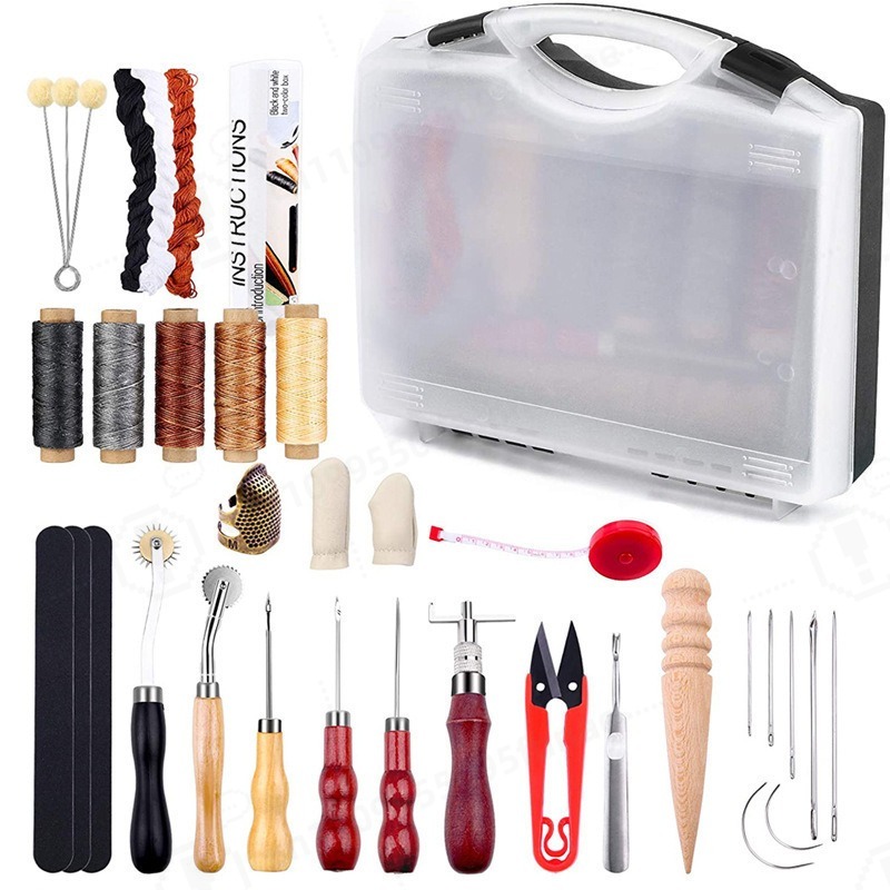 DIY Lederbewerking Handnaaiger - Leatherwork Kit recensie en prijs