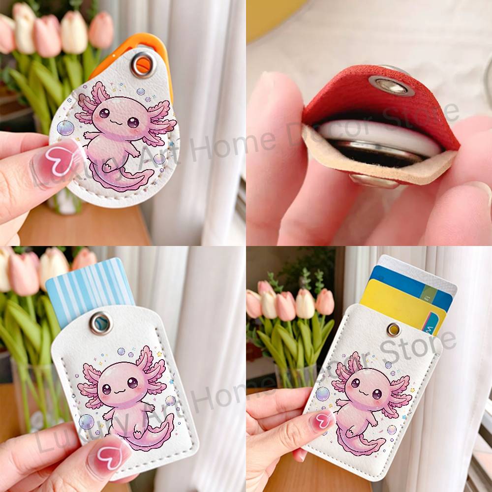Leuke roze A-Axolotl cartoonho - Leather Work recensie en prijs