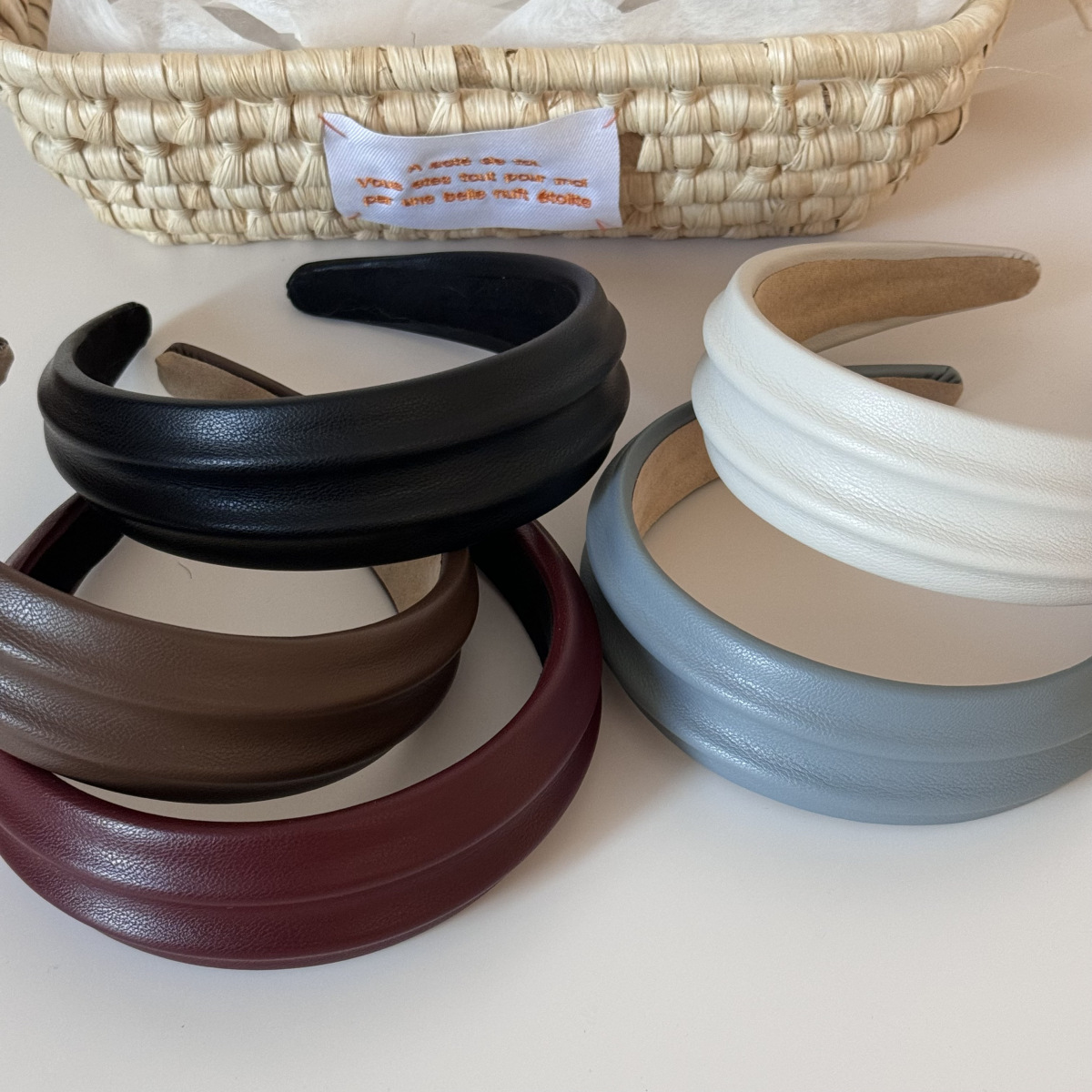 PU Leer Brede Hoofdbanden Haar - Leatherwork Pony recensie en prijs
