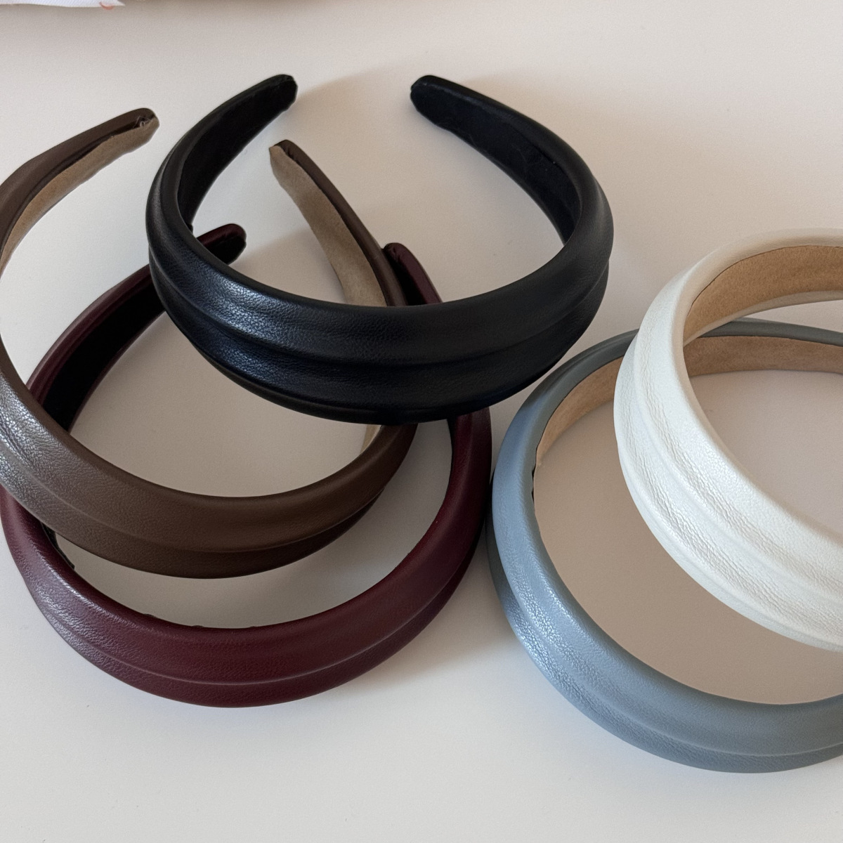 PU Leer Brede Hoofdbanden Haar - Leatherwork Pony recensie en prijs