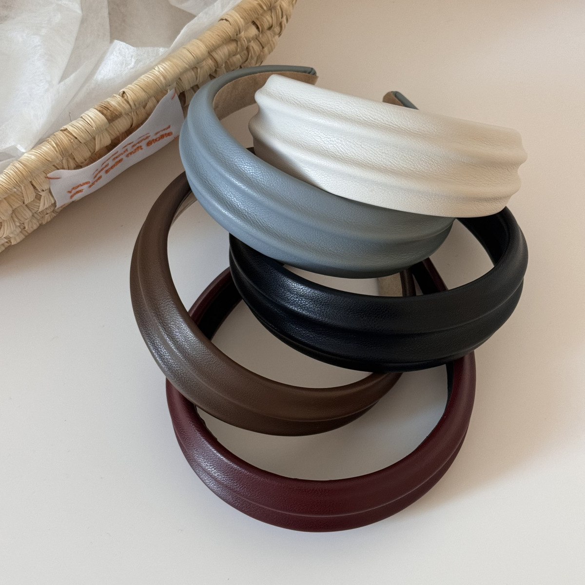 PU Leer Brede Hoofdbanden Haar - Leatherwork Pony recensie en prijs
