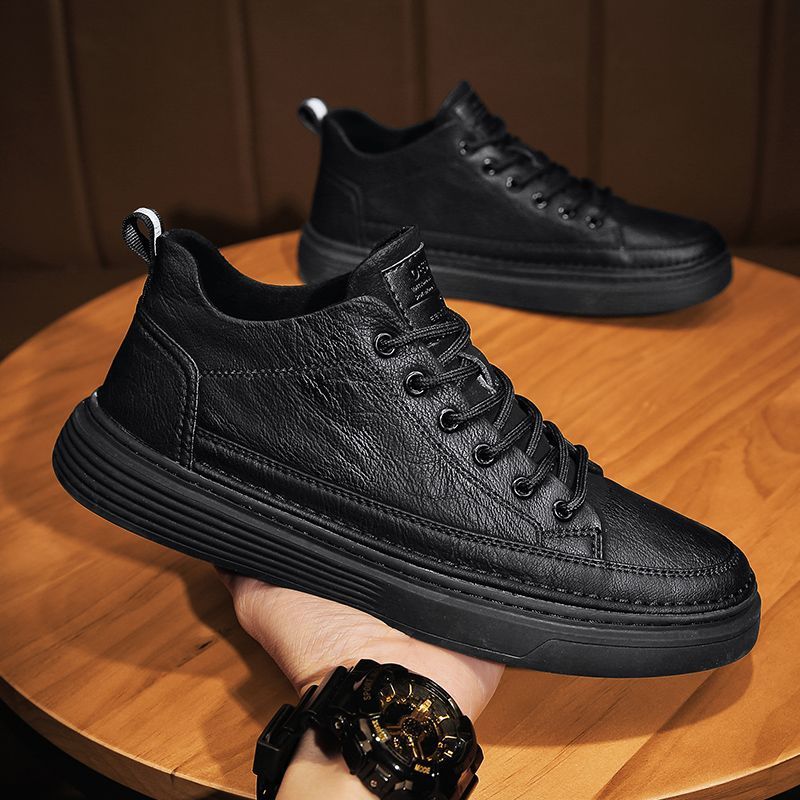 Casual leren schoenen 2025, le - Leatherworking Leveling recensie en prijs