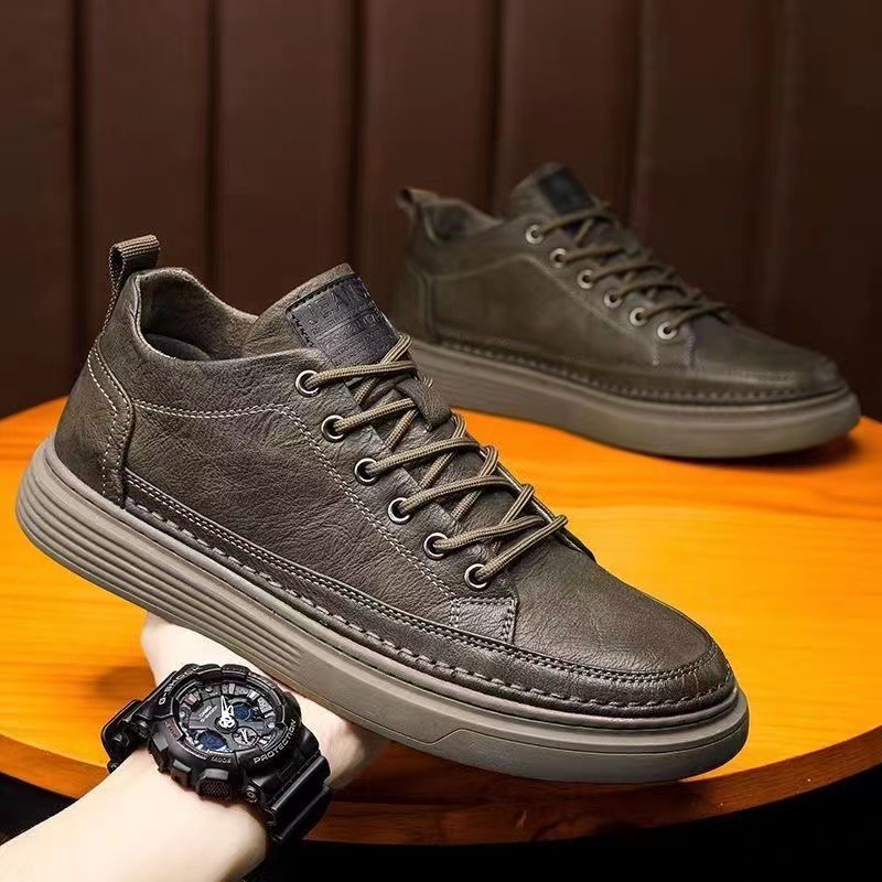 Casual leren schoenen 2025, le - Leatherworking Leveling recensie en prijs