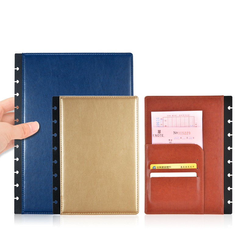Losbladige leren omslag met pa - Leather Work Diary recensie en prijs