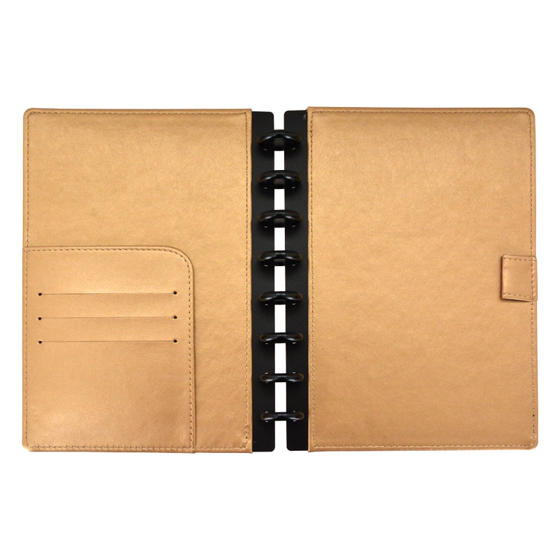 Losbladige leren omslag met pa - Leather Work Diary recensie en prijs