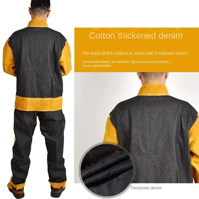 Veiligheidskleding op de werkp - Leather Work Overalls recensie en prijs