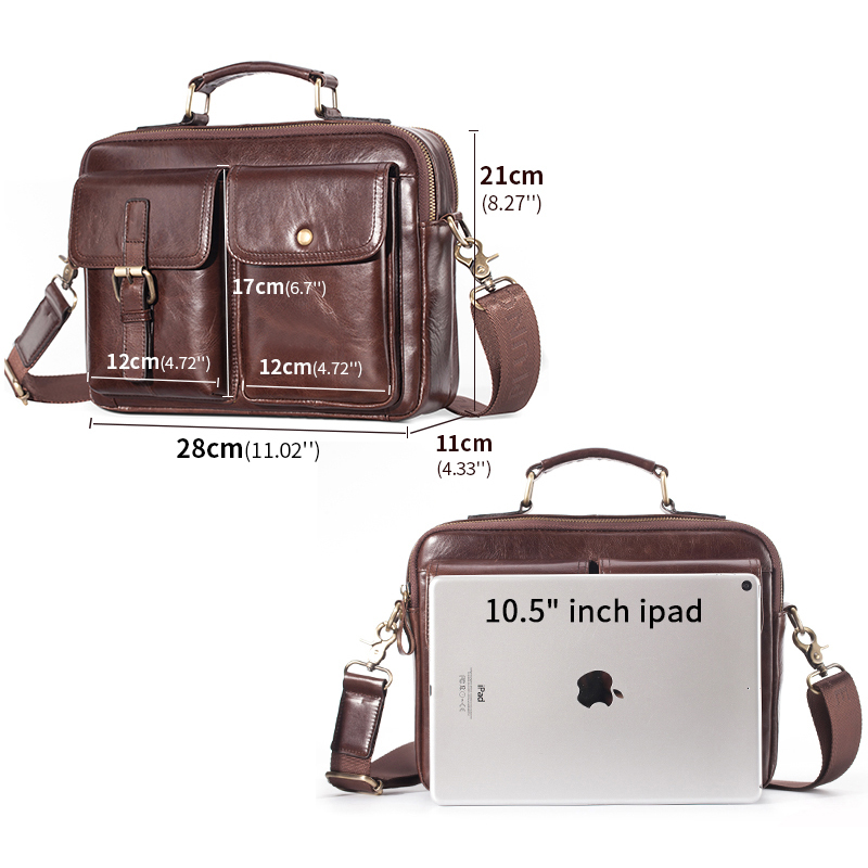 Gloednieuwe koeienhuid lederen - Leather Work Handbags recensie en prijs