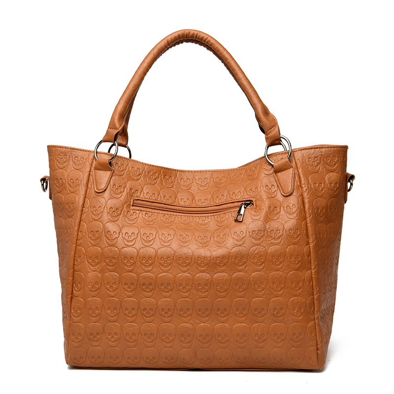 Punk Skull Crossbody Tas PU-le - Leather Work Handbags recensie en prijs