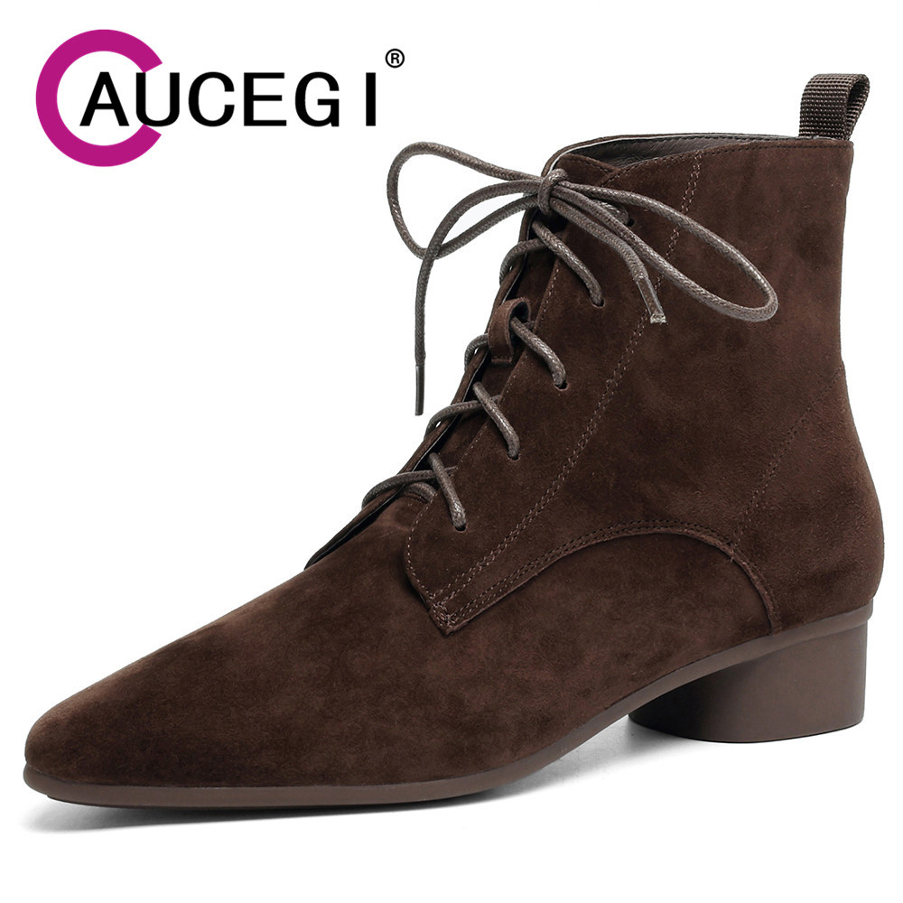 Aucegi Dames Suède Enkellaarze - Leather Work For Kids recensie en prijs