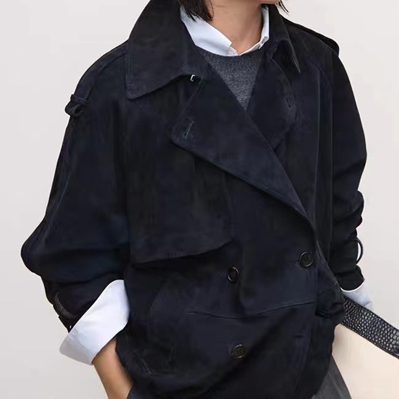 Echte Suède Jas Herfst Vrouwen - Leather Work For Kids recensie en prijs
